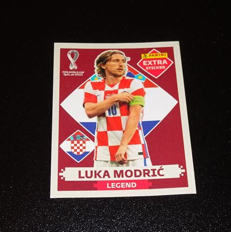 Panini Wm Extra Sticker Burgunder Luka Modric Kaufen Auf Ricardo