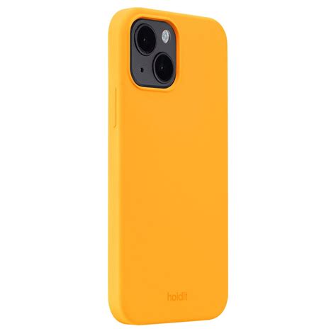 Holdit Silikonhülle Apple iPhone 13 Orange