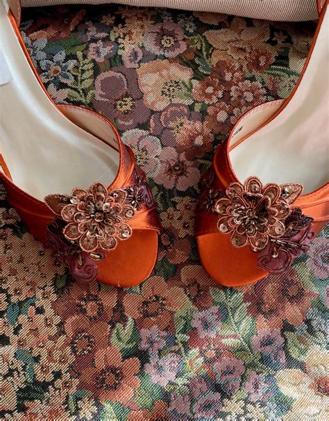 Burnt orange shoes for wedding 60 photos - Astyledwedding.com