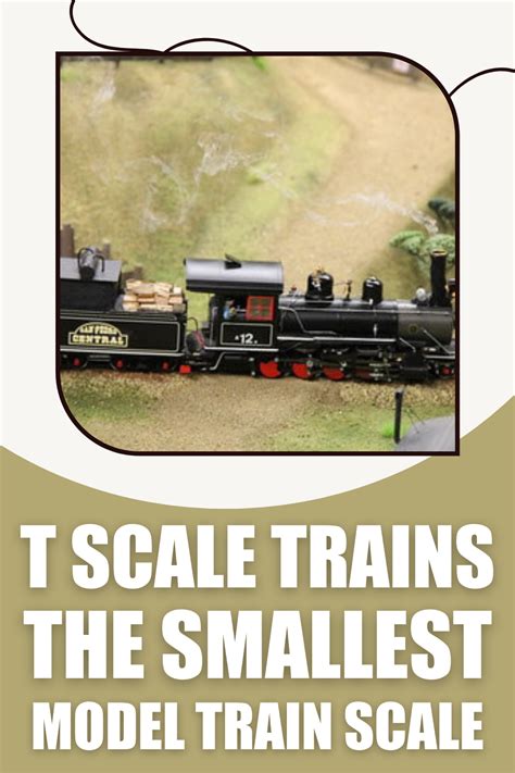 T Scale Trains - The Smallest Model Train Scale - My Hobby Models in 2022 | Model trains, Model ...