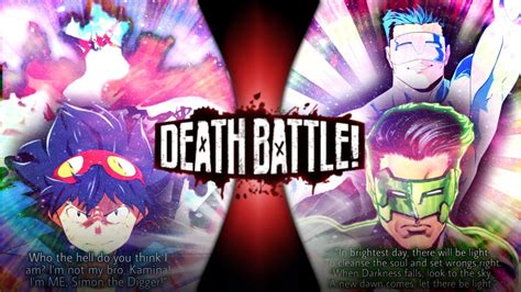 Simon The Digger Vs Kyle Rayner Super Death Battle Fanon Wikia Fandom