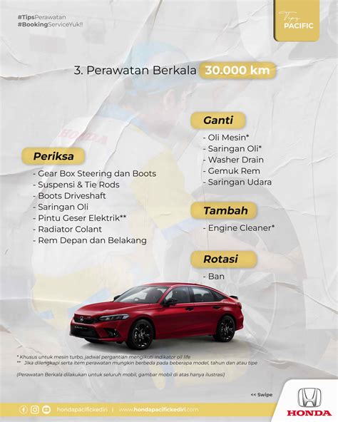 Kenali Perawatan Berkala Km Honda Pacific Kediri