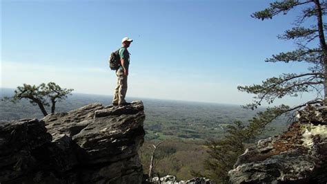 Wolf Rock Trail Hiking Hanging Rock State Park In Stokes County North