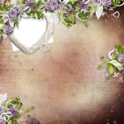 Cadre Fleuri Png Quick Page Vintage Frame Png Qp