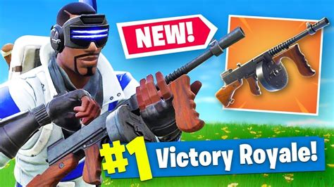 NEW DRUM GUN Gameplay In Fortnite Battle Royale YouTube