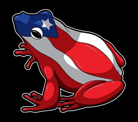 "Puerto Rican Coqui Frog - Puerto Rico" Poster by anziehend | Redbubble