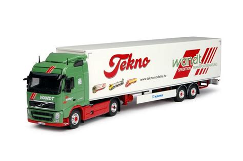 Volvo Fh Globetrotter Mit Kasten Auflieger Wandt Tekno T