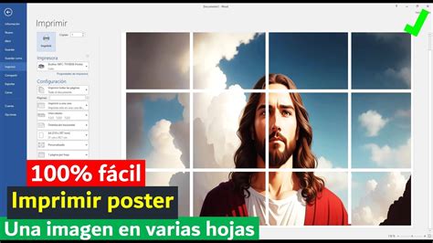 Como Imprimir Poster En Varias Hojas En Word Una Imagen En Varias Hojas