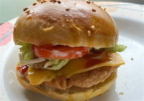 Resep Burger Empuk Nan Mudah No Ribet Oleh Monita Sari Cookpad