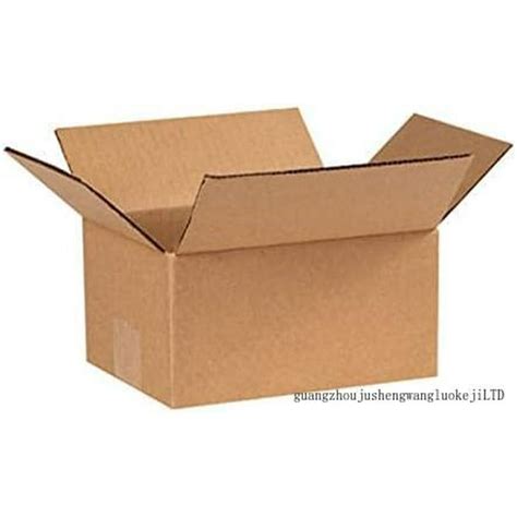 8x6x4 Pack Of 100 Corrugated Cardboard Packing Shipping Mailing