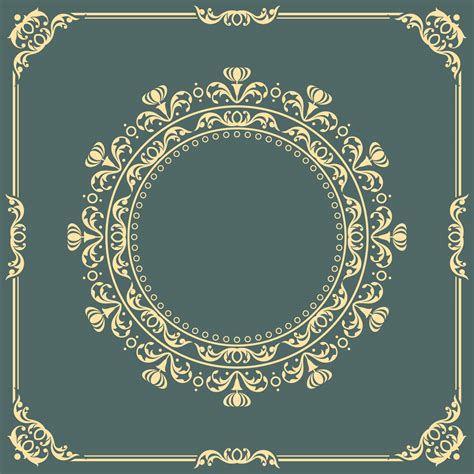 Art Nouveau Frame Vector 201534 Vector Art At Vecteezy