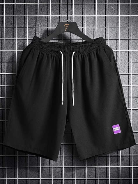 Manfinity Hypemode Pantalones Cortos De Talle Suelto De Los Hombres Con