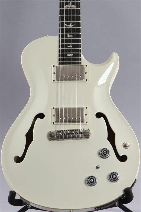 2014 Paul Reed Smith Prs Hollowbody Ii Singlecut Antique White Wpiezo