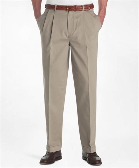 Men S Elliot Fit Pleat Front Advantage Chinos Brooks Brothers In 2023