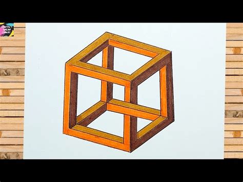 Impossible Cube Illusion