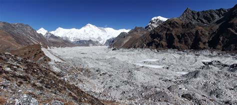 Gokyo Valley Ngozumba Glacier And Cho Oyu The World In Images