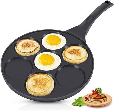 Poêle antiadhésive 26cm pour mini crêpes blinis Mini Crêpe induction