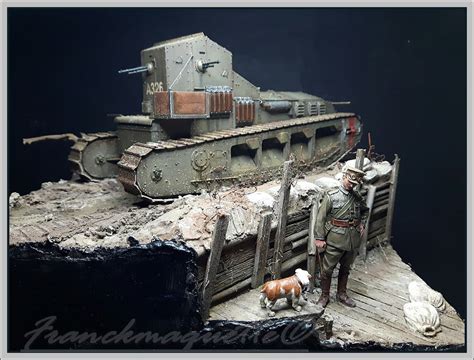 Ww1 Tank Diorama