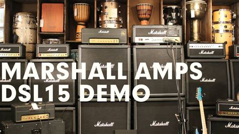 Marshall Amps Dsl15 Demonstration At Doug Aldrich Clinic Youtube