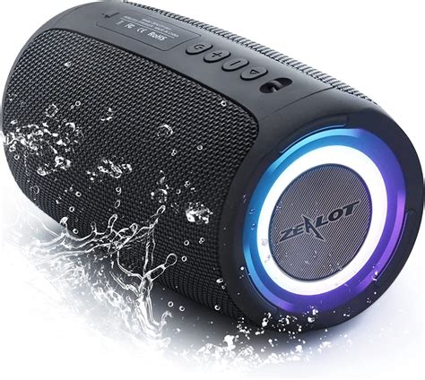 Amazon Altavoz Bluetooth Altavoz Inal Mbrico Zealot Ipx