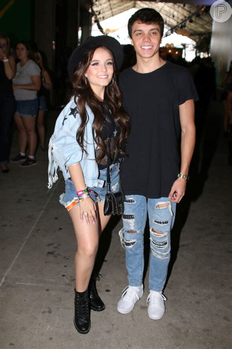 Foto Larissa Manoela E O Namorado Leo Cidade Prestigiaram Os Shows