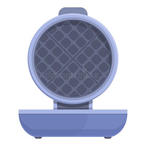 Baking Waffle Maker Icon Cartoon Vector Iron Machine Stock Vector