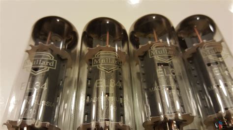 Mullard El Matched Quad Photo Canuck Audio Mart