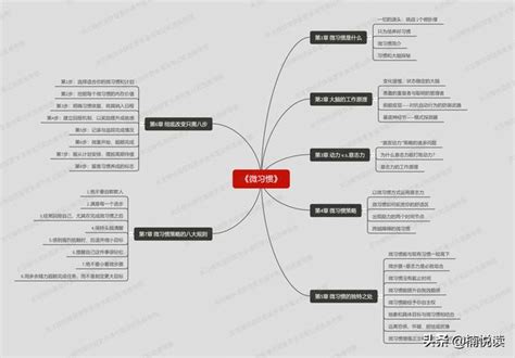 《微习惯》—读书笔记导图分享 每日头条