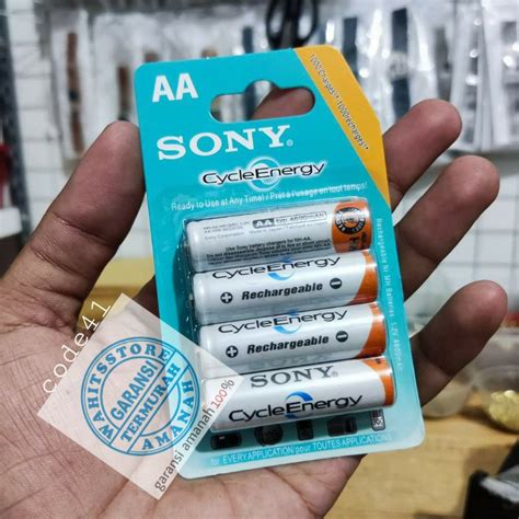 Jual Baterai Sony Type A Aa Mah V Isi Pcs Bisa Isi Ulang