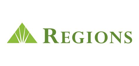 The Regions Logo Is Shown In Green