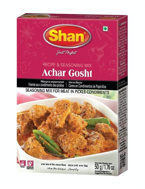 Shan Achar Gosht Masala Packaging Type Box Packaging Size G At Rs