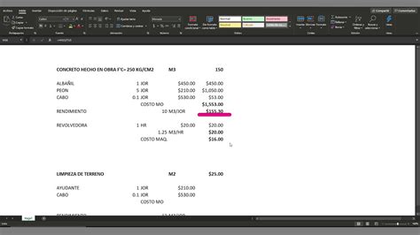 Calculo De Cuadrillas Mano De Obra Youtube