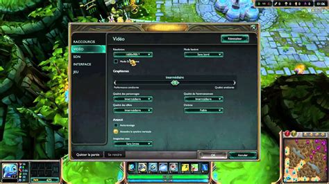 Comment mettre en plein écran League of Legend SOS Ordinateurs