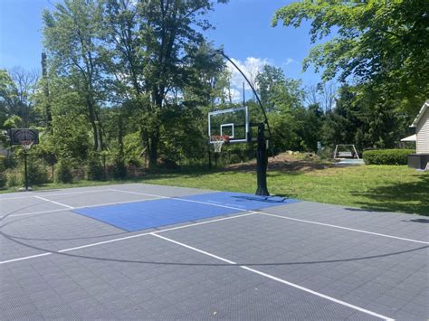 LED lighting basketball court | DeShayes Dream Courts