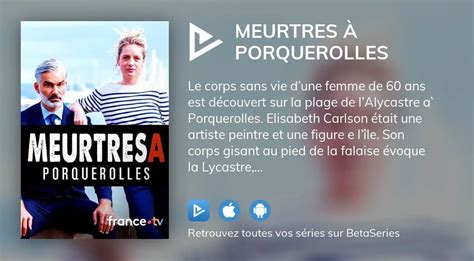 Regarder Meurtres à Porquerolles streaming