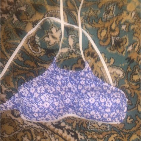 Swim Floral String Bikini Set Both Top And Bottom Poshmark