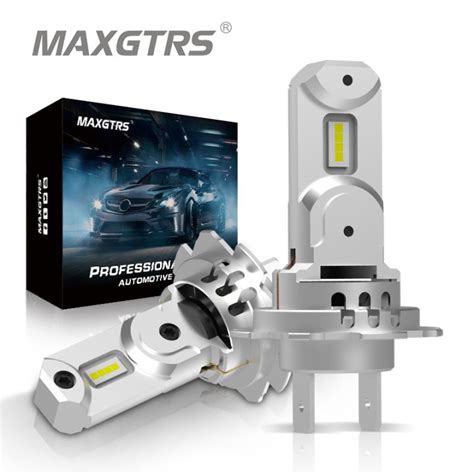 MAXGTRS Turbo H7 LED Lights 18000Lm Mini Head Lamp 7035 SMD Wireless