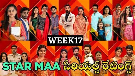 Star Maa Week Trp Ratings Star Maa Telugu Serials Brahma Mudi