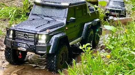 Rc Crawler Mercedes G500 6x6 Rc Mud Action Rc Trail Truck Cars 4x4