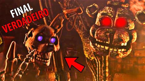 Final Verdadeiro Afton Animatronic Boss Fight Five Nights At Freddy