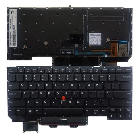 New Us Laptop Keyboard For Lenovo Thinkpad X1 Carbon 5th Gen 5 2017 Us Keyboard Backlight