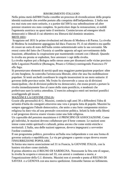 Il Risorgimento 2