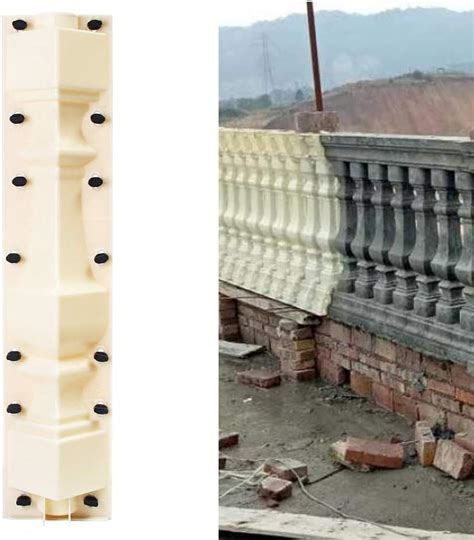 Buy Qizhi Roman Column Concrete Plaster Cement Casting Fence Railing