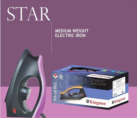 Power Watt 750 W Kingston Star Electric Dry Iron At Rs 990 Box In New