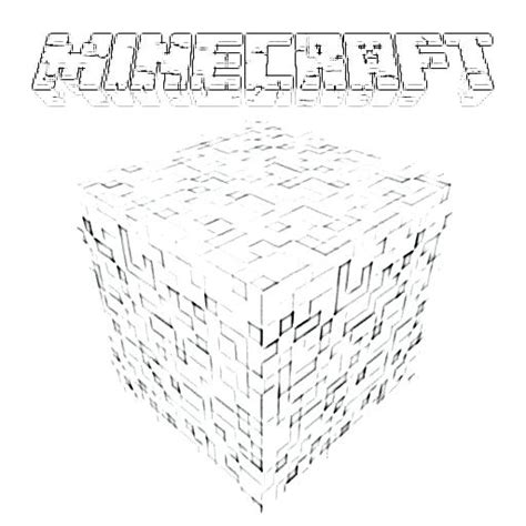 Minecraft Logo Drawing at PaintingValley.com | Explore collection of ...