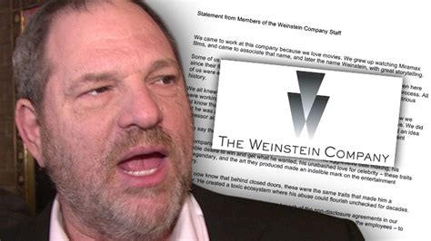 The Weinstein Co Staff Speaks Out On Former Serial Sexual Predator Boss