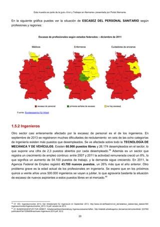 Vivir Y Trabajar En Alemania Mercado Laboral Alem N Pdf