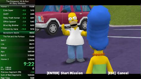 The Simpsons Hit And Run Speedrun All Story Missions In 1 29 01 YouTube