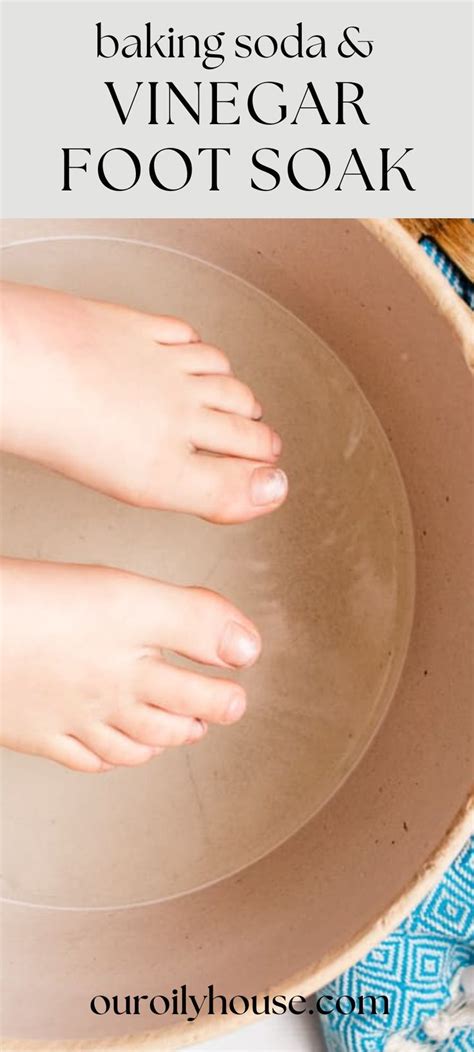 Baking Soda Vinegar Foot Soak Baking Soda Foot Soak Foot Soak Vinegar Foot Soak Recipe