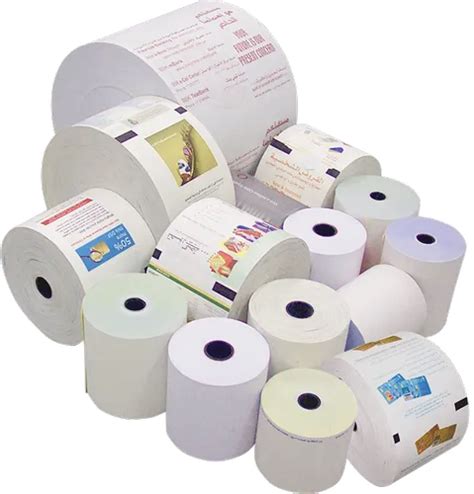 Skyline Impression Thermal Paper Pre Printed Billing Roll For Retail